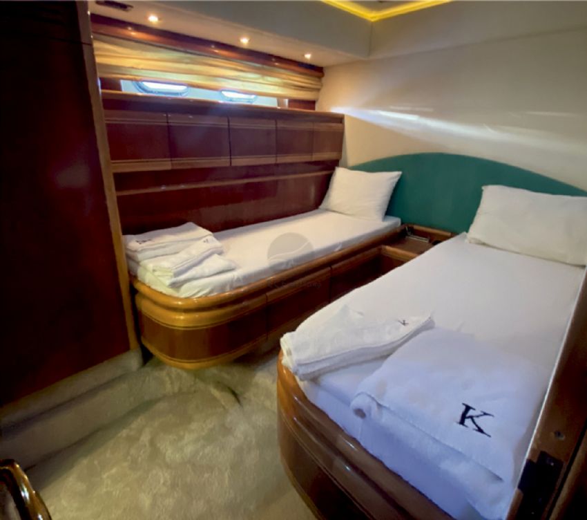 ADEN 4 Motor Yat Twin Yataklı Kabin