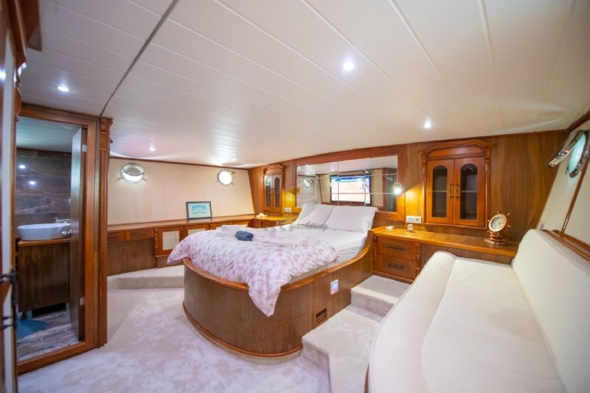Afilli Gulet Yacht, Aft Master Cabin