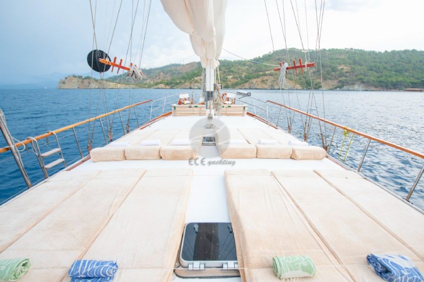 Afilli Gulet Yacht, Sun Deck.