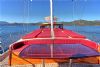 Akar Gulet Rear Deck Dining.