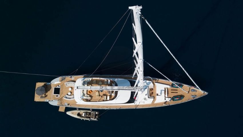 All About U 2 Yacht, Aerial View
