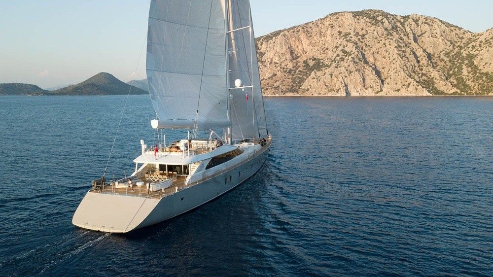 All About U 2 Yacht, Sailing İn Deep Blue Waters.