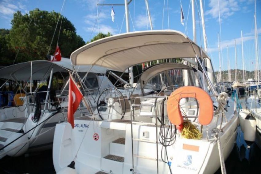 Benetau Oceanis 40 Sail Boat, Sailing From Fethiye.