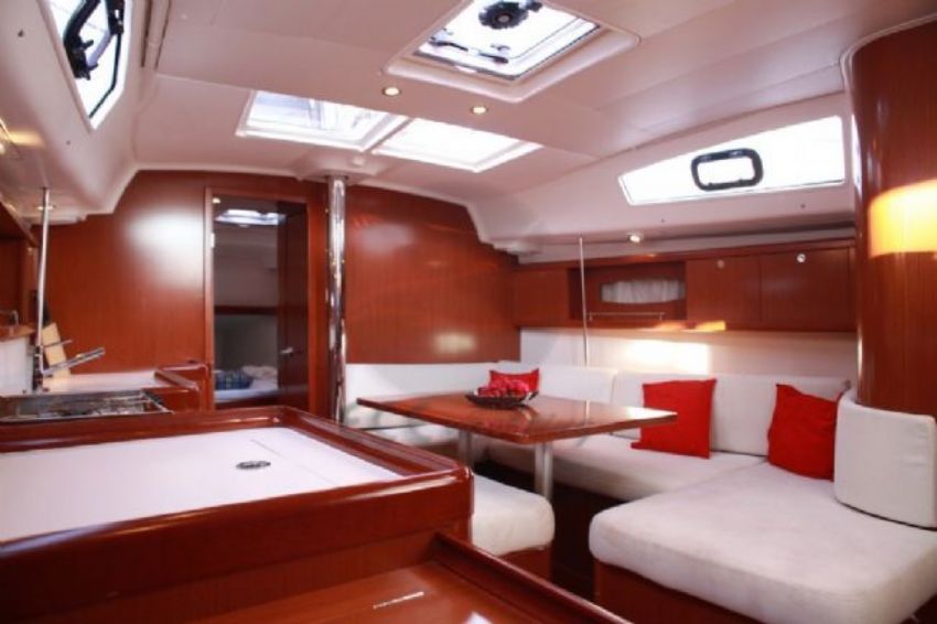 Benetau Oceanis 40 Sail Boat, Interior.