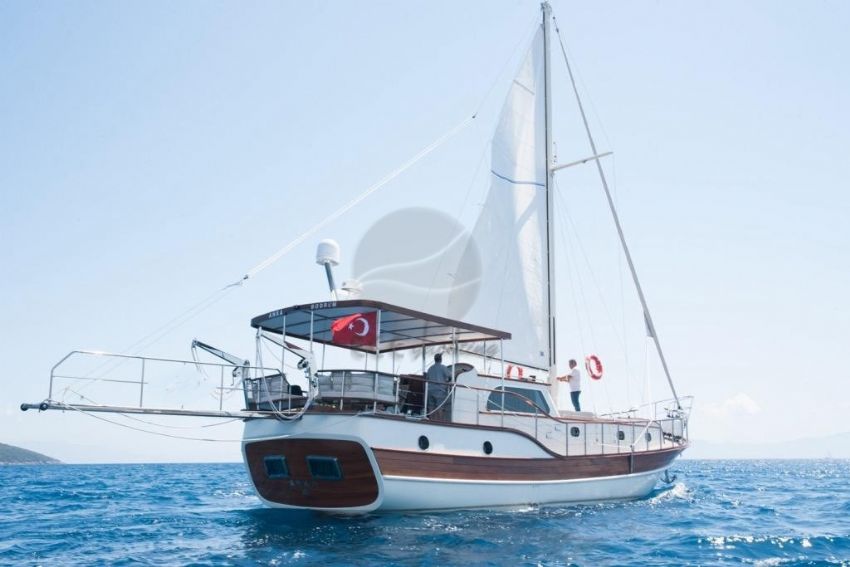 Anka35 Gulet Yacht, Rear View.