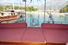Ari B Yacht,  Rear Deck Seating Area.