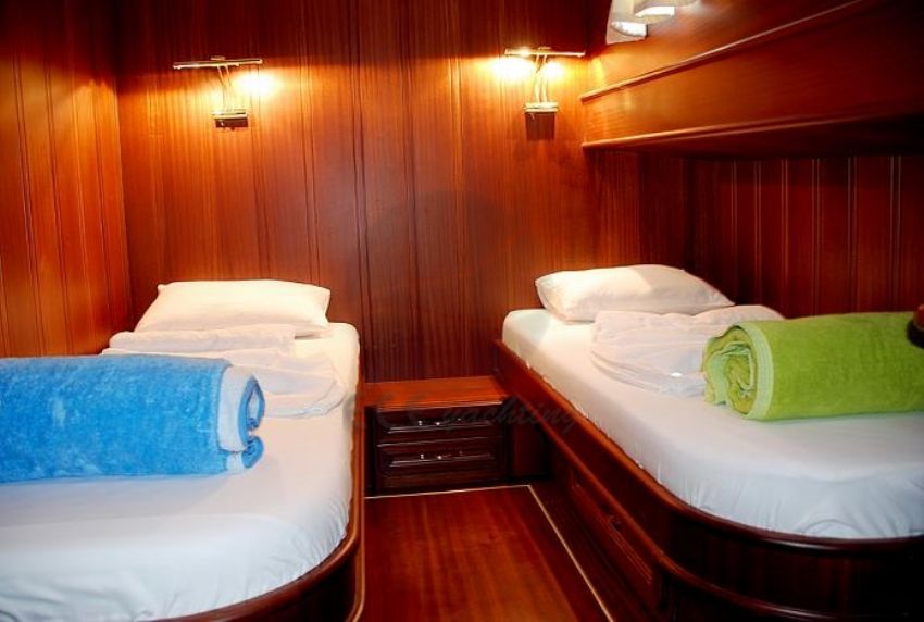 M/S Atalente Yatı Twin Kabin