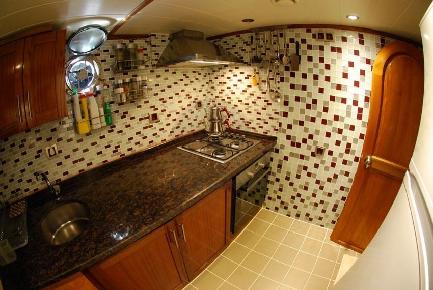 Aura teknesi mutfağı.