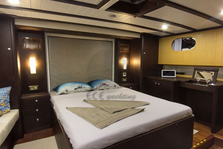 Azra Can Gulet Yacht, Rear Seating Area