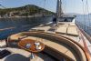 Azra Can Gulet Yacht, Starboard Aerial View.