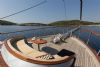 Azra Can Gulet Yacht, Raised Sun Deck.