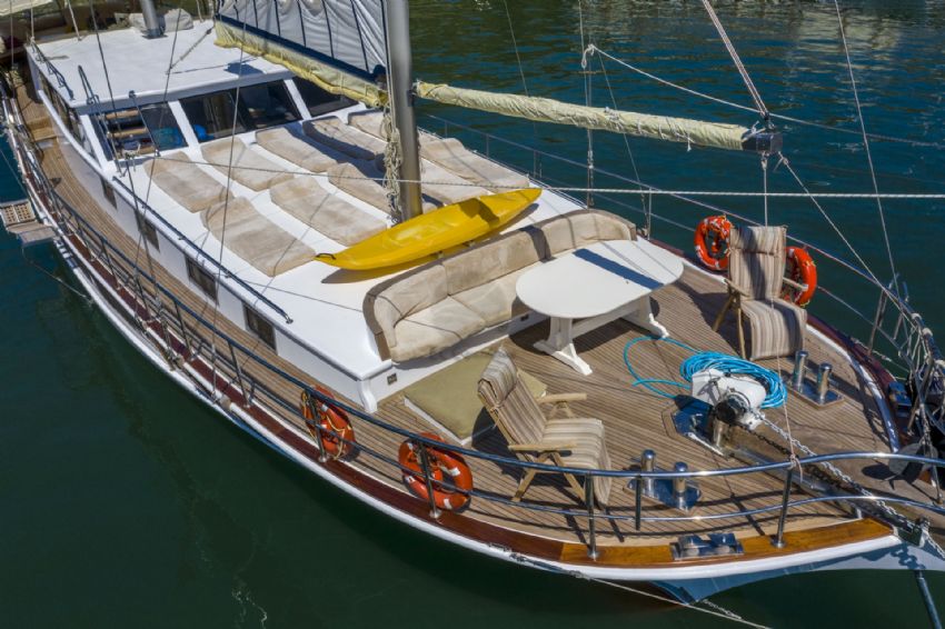 Mirac A Gulet, Port Side Front.