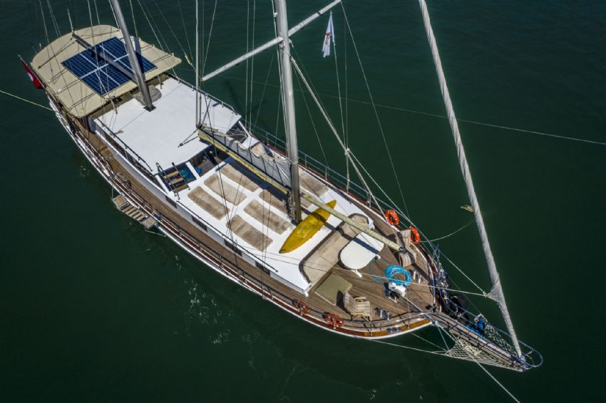 Mirac A Gulet, Aerial View.