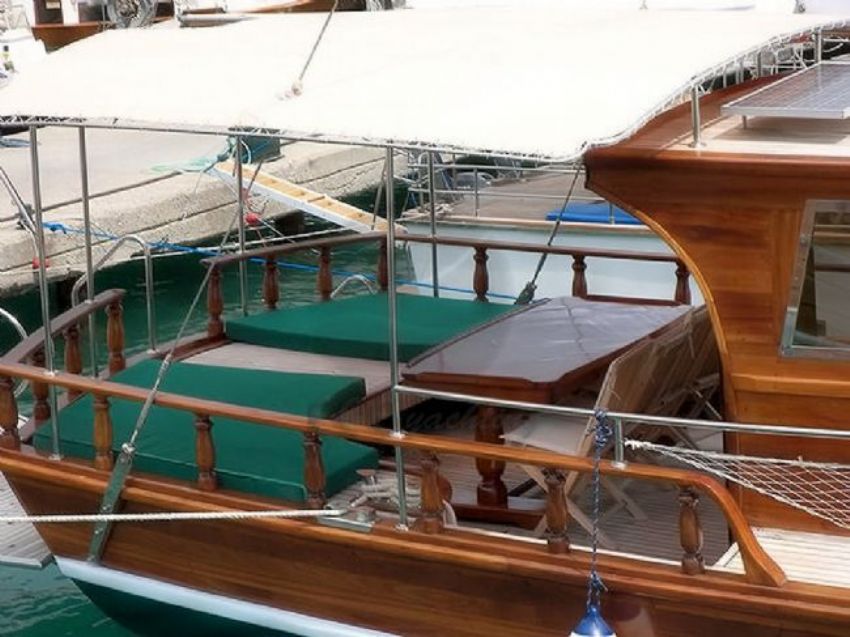 Aft Deck, Berfu Gulet Yacht