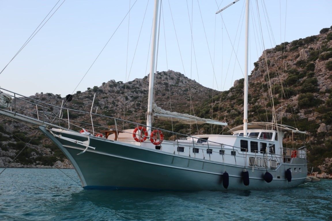 BG A Gulet, Sailing From Fethiye.