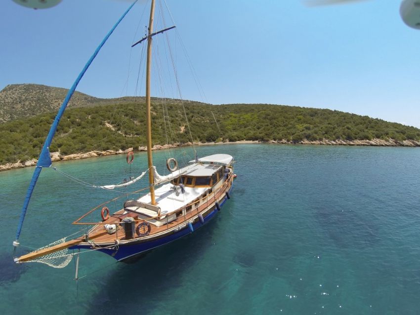 Bolero 1 seyirde. BLR 1, Portside Front.