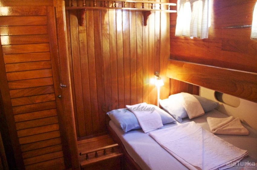 Blue key gulet double kabin. Blue Key Yacht, Double Cabin 2.