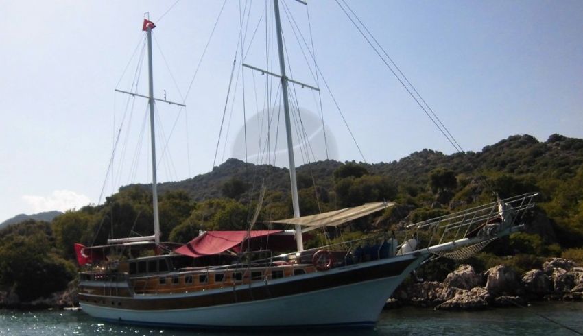 Blue Key gulet dış çekim.  Blue Key Yacht, Discovering The Beauty Of Turkey.