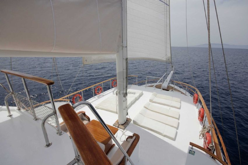 Gulet, Sun Deck.