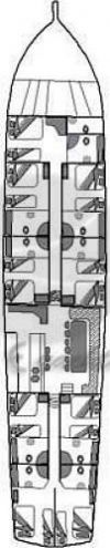 C E 4 Yacht, Floor Plan.