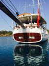 C E 4 Yacht, Front Deck Awning.