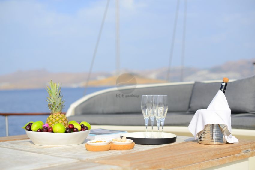 Cobra 3 Yatı arka yaşam alanı