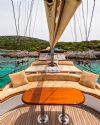 Cosh Gulet Yacht, Rear Deck.