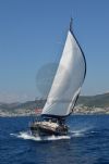 Cosh Gulet Yacht, Sailing İn The Wind.