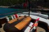 Cosh Gulet Yacht, Rear Deck.