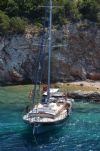 Cosh Gulet Yacht, Front Ariel View.