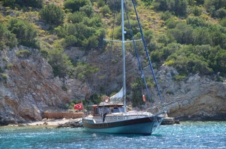 Cosh Gulet Yacht, Bow View.