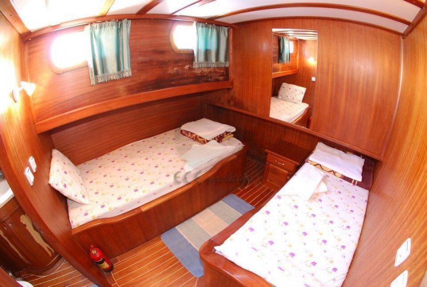 C.T Gulet Yacht, Twin Kabin