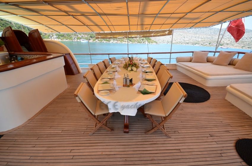C T 2 Gulet Yacht,  Ample Room For All.