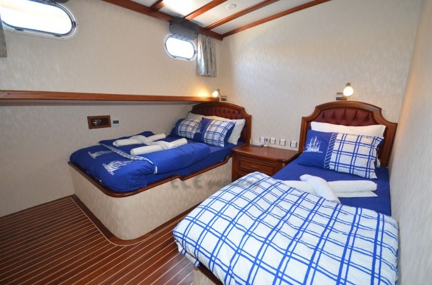 C T 2 Gulet Yacht, Triple Cabin.