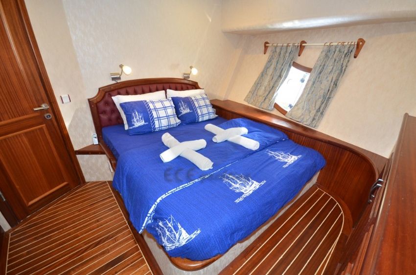 C T 2 Gulet Yacht, Double Cabin.