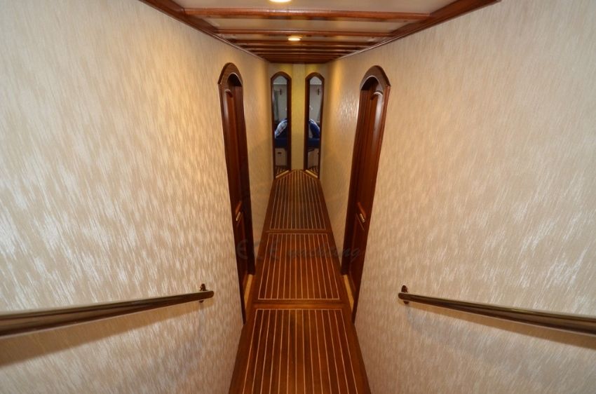 C T 2 Gulet Yacht, To Lower Deck. 
