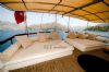 C T 2 Gulet Yacht, Custom Made Comfortable Cushions.