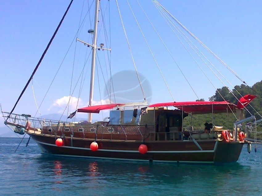 Daphne Gulet Yacht, Port Side View.