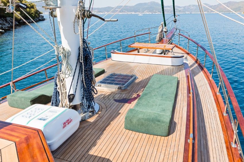 Dare To Dream Gulet Yacht, Sun Beds For All.