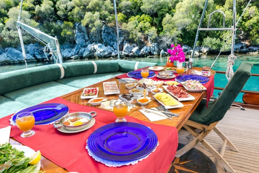 Dare To Dream Gulet Yacht, The Taste Of Turkey.