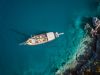 Dare To Dream Gulet Yacht, Ariel View.