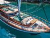 Dare To Dream Gulet Yacht, Front Deck Ariel View.