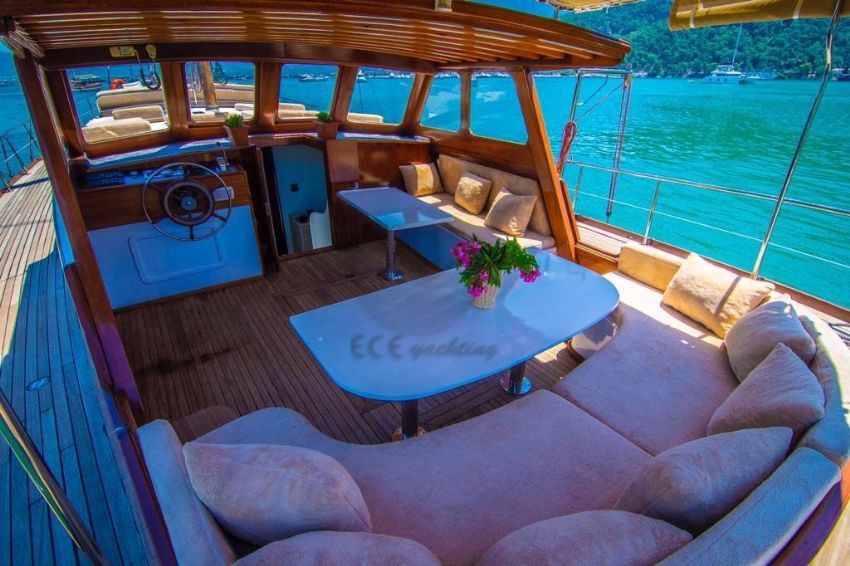 Despina Gulet, Ondeck Seating.