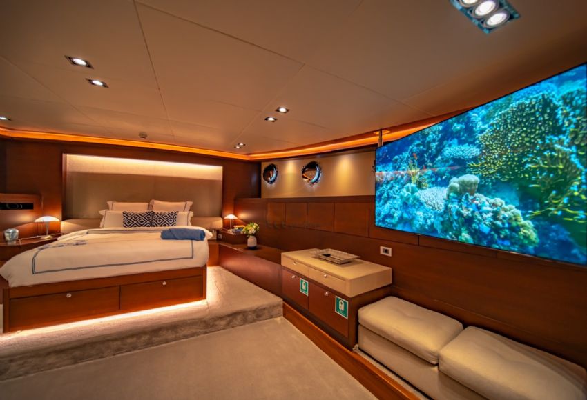 Double Eagle Yacht,Master Kabin