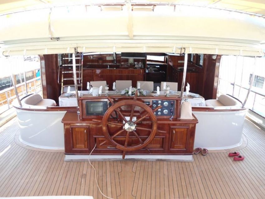 Arka Güverte & Yemek Alanı