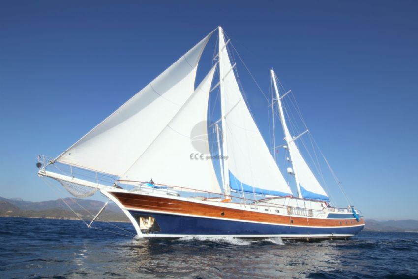 Ece Berrak gulet dış görünüş. Ece Berrak