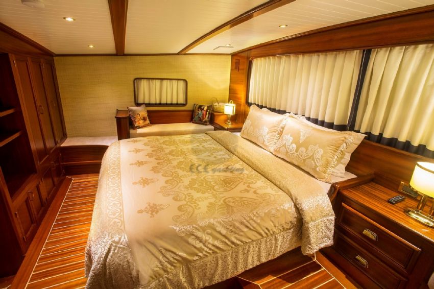 Ece Berrak teknesi master kabin. Ece Berrak Master Suite Fine Quality.