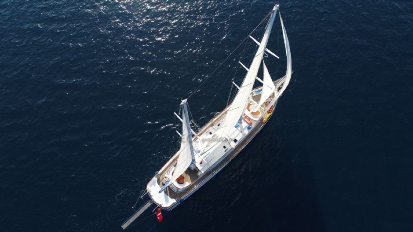 Ece Berrak üstten görünüş. Ece Berrak Aerial View.