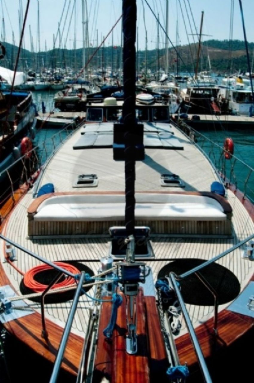 Ece Vicomtesse Yacht, Aerial Vıew.