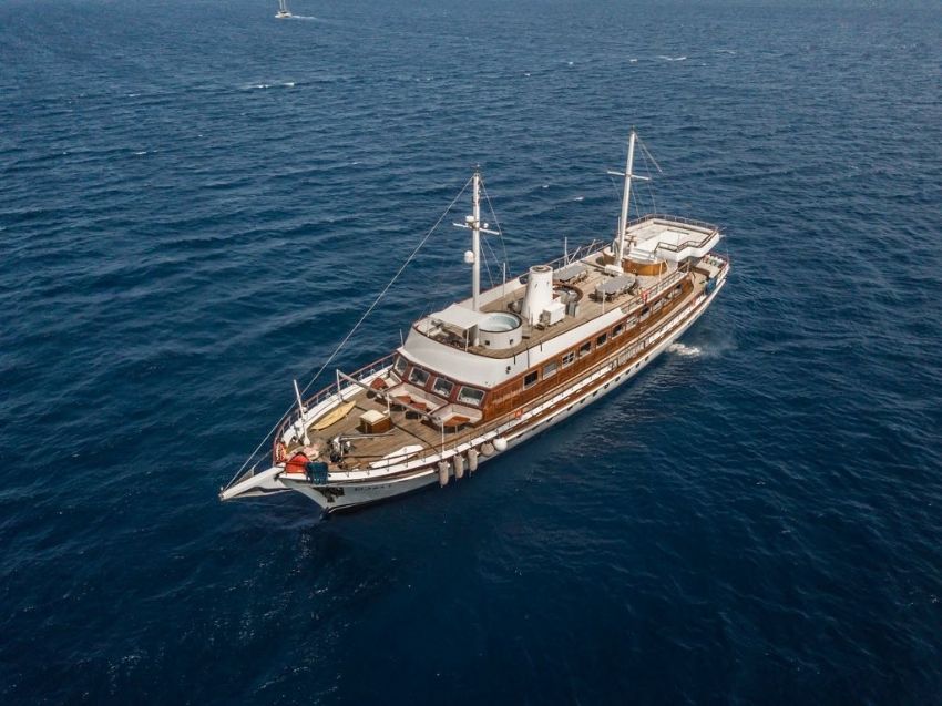 Elara 1 Gulet, Sailing From Bodrum.